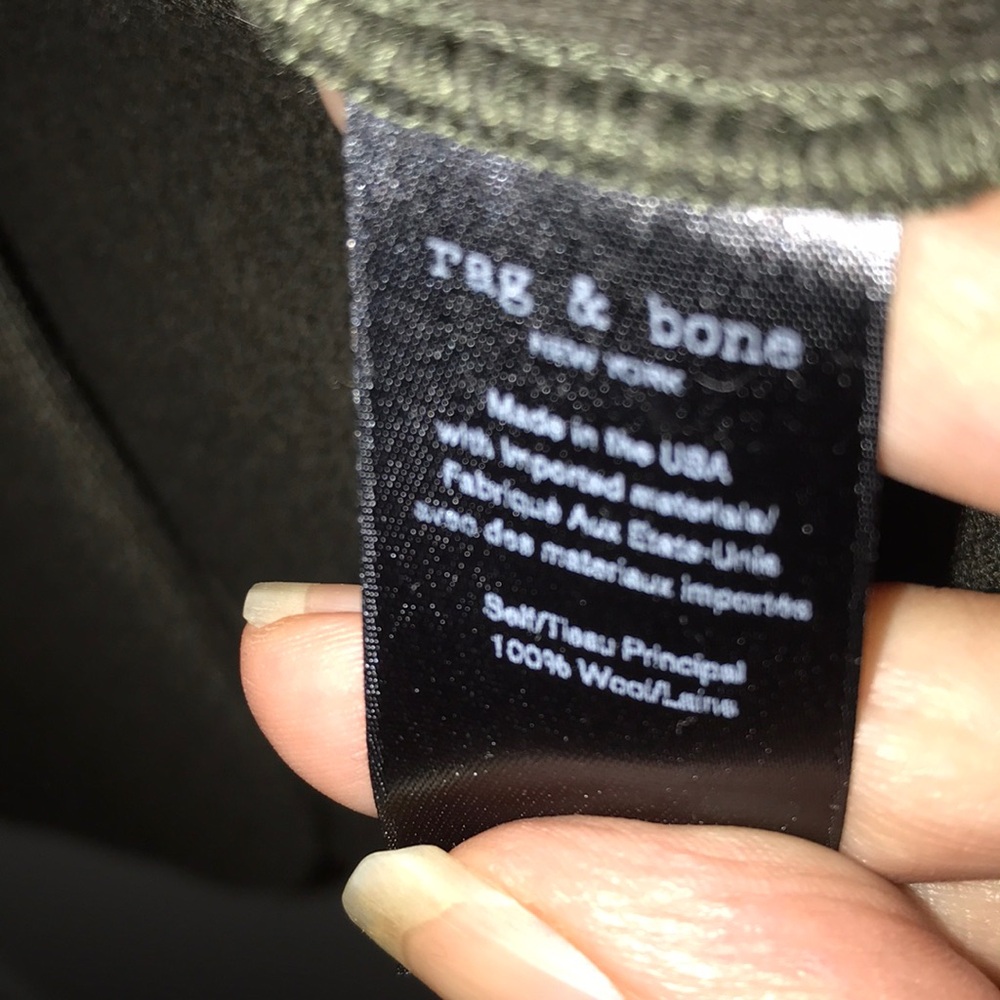 Olive green blazer from Rag and Bone - Picture 4 of 4